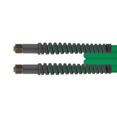 HD-Hochdruck-Schlauch, 4,20 m, Farbe Grün, Dichtkegel (DKOL), IG, M14 x 1,5