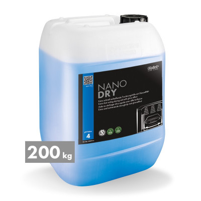 NANO DRY, Extra schnell aufreißende Trocknungshilfe mit Glanzeffekt, 200 kg NANO DRY, Extra schnell aufreißende Trocknungshilfe mit Glanzeffekt, 200 kg