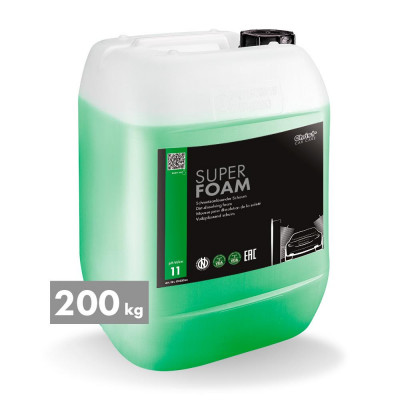 SUPER FOAM, dirt-dissolving foam, 200 kg
