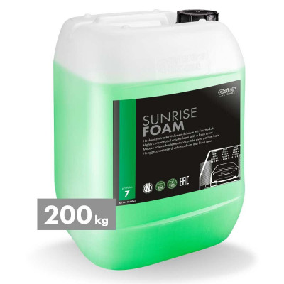SUNRISE FOAM, highly concentrated volume foam with a fresh scent, 200 kg