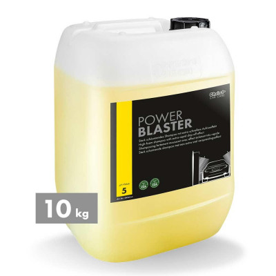POWER BLASTER, high-foam shampoo with extra-rapid drip-off effect, 10 kg