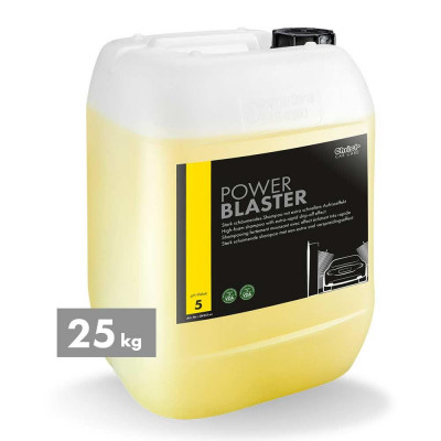 POWER BLASTER, high-foam shampoo with extra-rapid drip-off effect, 25 kg