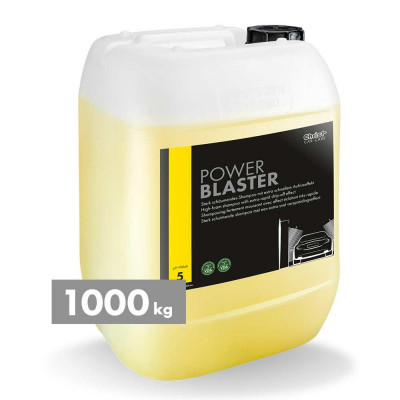 POWER BLASTER, high-foam shampoo with extra-rapid drip-off effect, 1000 kg