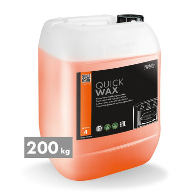 QUICK WAX protector with high-gloss effect, 200 kg