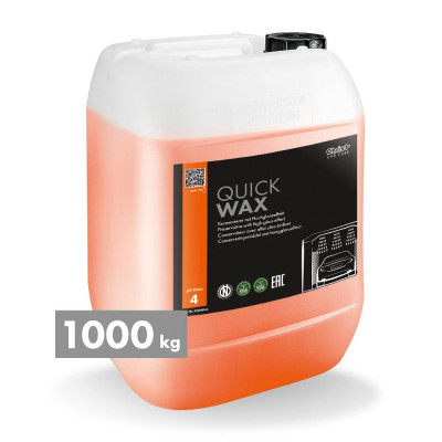 QUICK WAX protector with high-gloss effect, 1000 kg