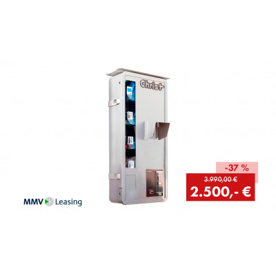 Abverkauf: Verkaufsautomat QUICK&BRIGHT mit elektronischem Münzprüfer