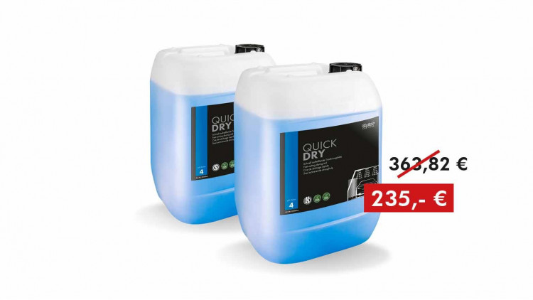 Promotion package: 2 x 25 kg QUICK DRY, fast-acting drying aid - Image similar