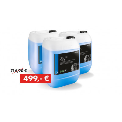 Promotion: NANO DRY, extra-fast acting drying aid with gloss effect, 25 kg