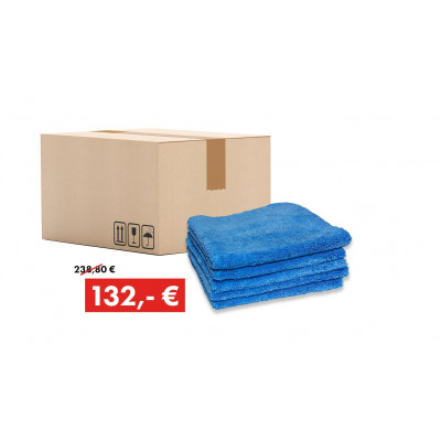 Quick&Bright promotion package, polishing cloth and duster, blue, 2023: 120 pieces