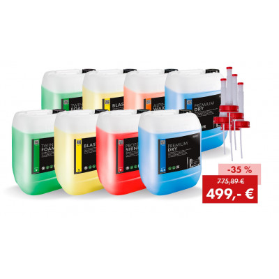 Chemie-Aktionspaket für Portalwaschanlage Tankstelle Herbst 2025