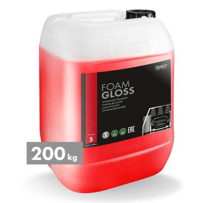FOAM GLOSS, Foamed Gloss Polish, 200 kg
