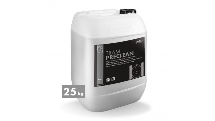 TRAM PRECLEAN, Schienenfahrzeug Vorreiniger, 25 kg - Abbildung ähnlich TRAM PRECLEAN, Schienenfahrzeug Vorreiniger, 25 kg - Abbildung ähnlich