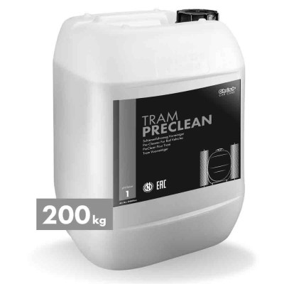 TRAM PRECLEAN, pre-cleaner for rail vehicles, 200 kg
