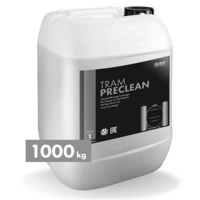 TRAM PRECLEAN, pre-cleaner for rail vehicles, 1000 kg