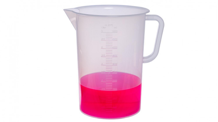 Messbecher 5 Liter Chemie Zubehör - Abbildung ähnlich