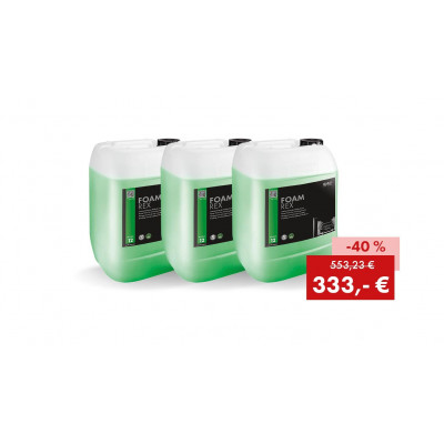 Aktionspaket FOAM REX: 3 x 25 kg Kanister