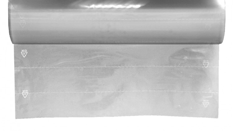 Plastikhüllen-Schutzhüllen-Scheibenwischer, 600 x 70 x 0,050 mm, perforiert, 2500 Stück - Abbildung ähnlich