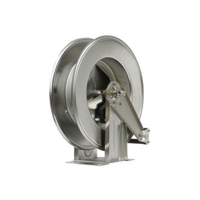 Automatic HP hose reel, stainless steel, 510 DM x 560 mm, without hose