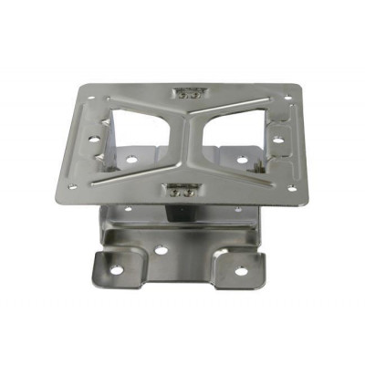 Wall and swivel bracket for hose reel 30 M, stainless steel