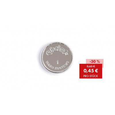 Wertmarke, Jeton, Christ 1, 17.5 mm geprägt, vernickelt