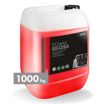 FOAM GLOSS, Foamed Gloss Polish, 1000 kg